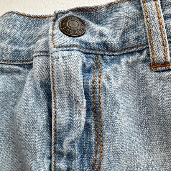 Ralph Lauren Girls Denim Skirt Size 6X - Picture 9 of 10